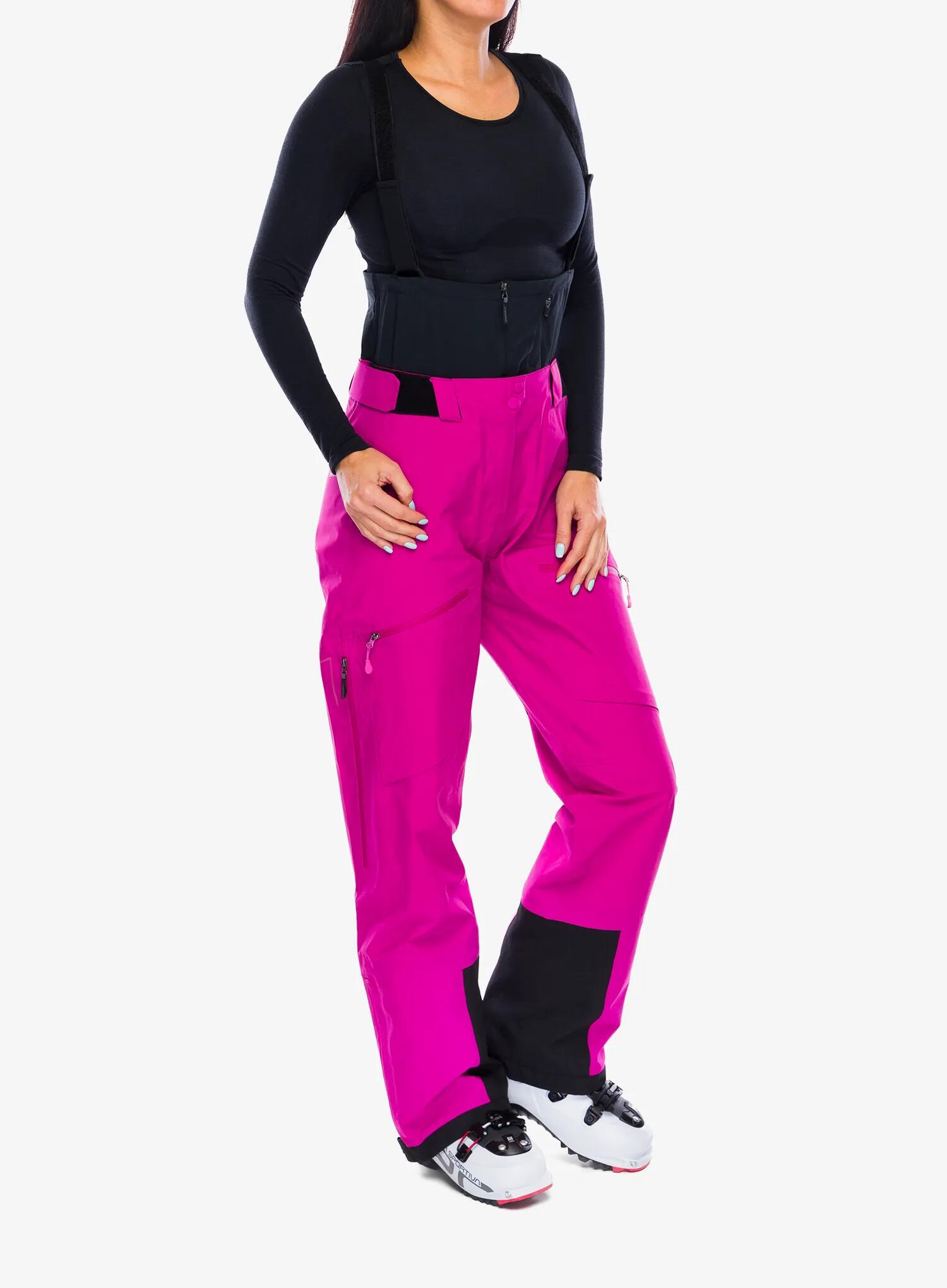 Pantalon de ski de randonnée femme La Sportiva Chaser Evo Shell Bib 3/7