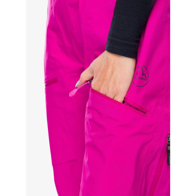 Pantaloni de schi tură pentru femei La Sportiva Chaser Evo Shell Bib