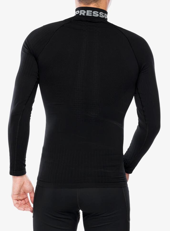 Bluza termoaktywna unisex Compressport 3D Thermo HZ LS Top
