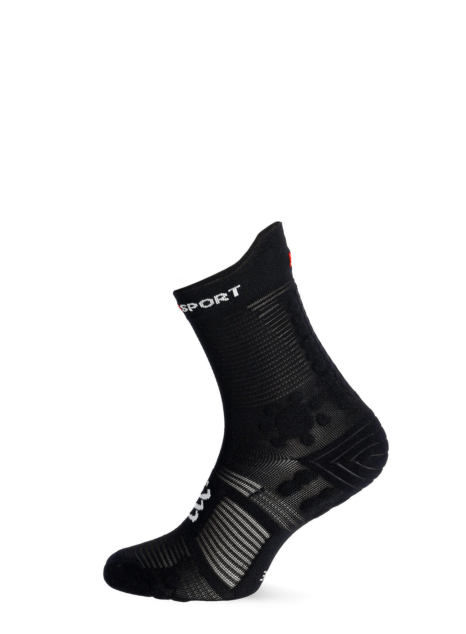 Meias Compressport Pro Racing Socks v4.0 Trail Preto 3/6