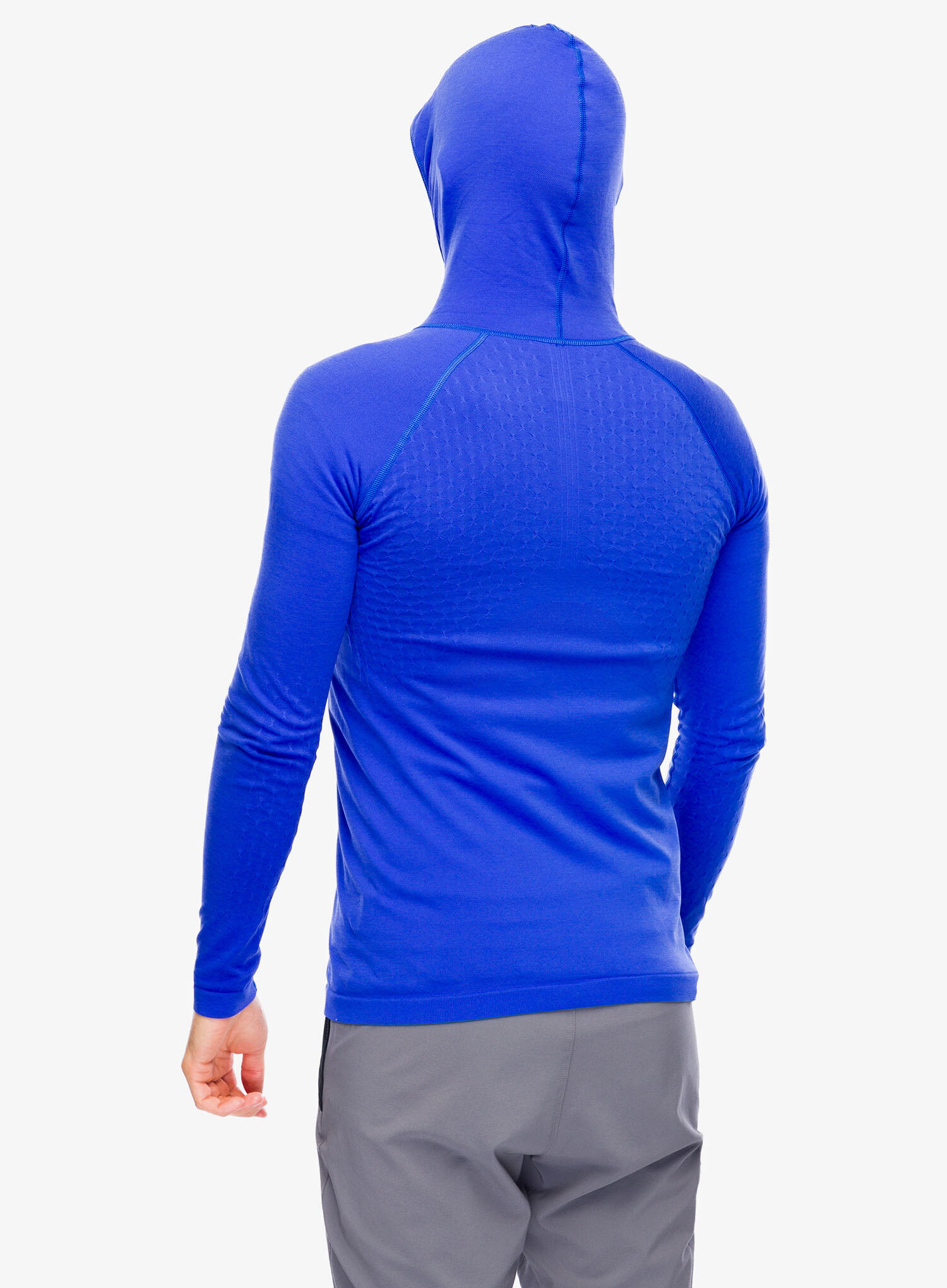 Compressport 3D Veste Thermo Capucha sin costuras Azul 7/7