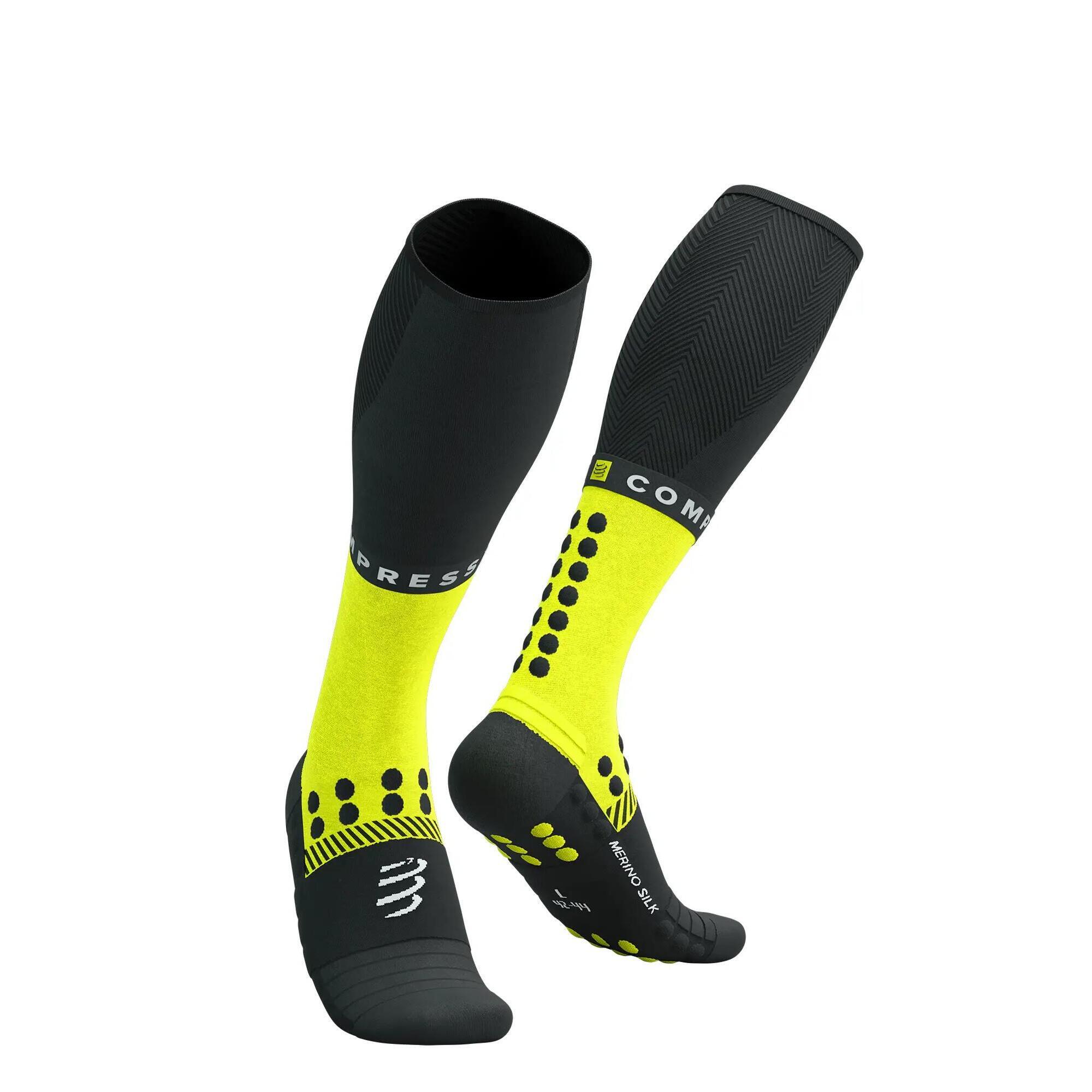 Skarpety do biegania Compressport Full Socks Winter Run