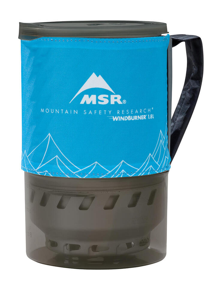Garnek aluminiowy MSR Windburner Duo Accessory Pot 1.8 l - blue