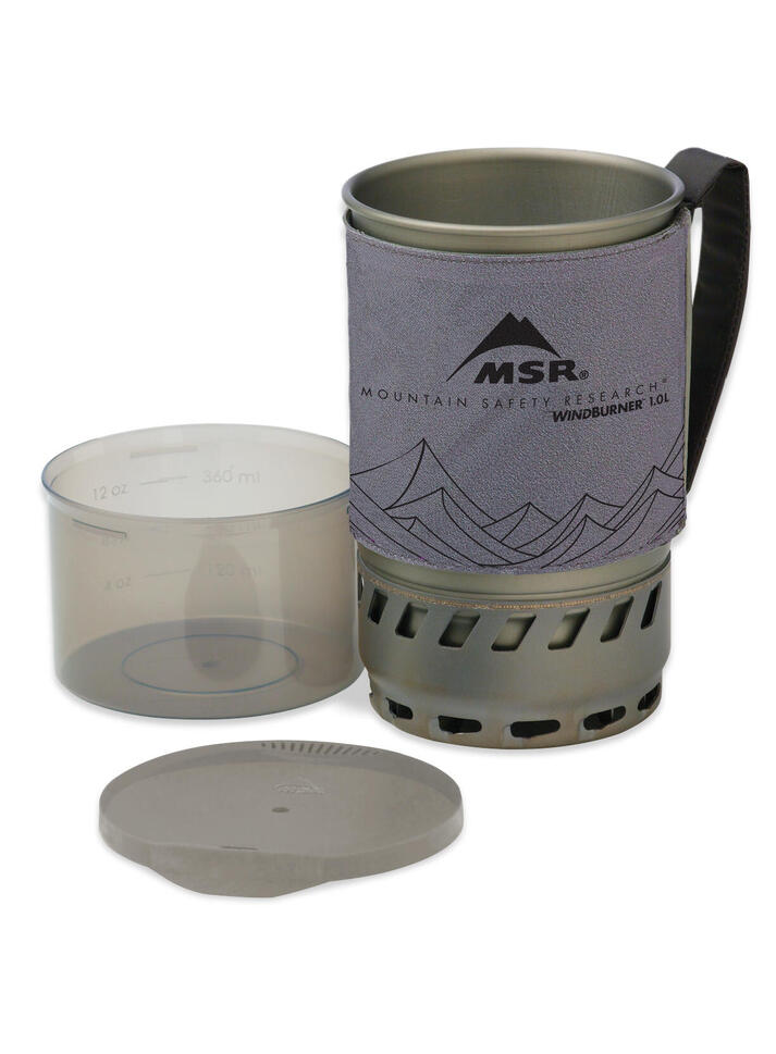 Aluminiowy garnek MSR Windburner Accessory Pot 1.0 l - gray