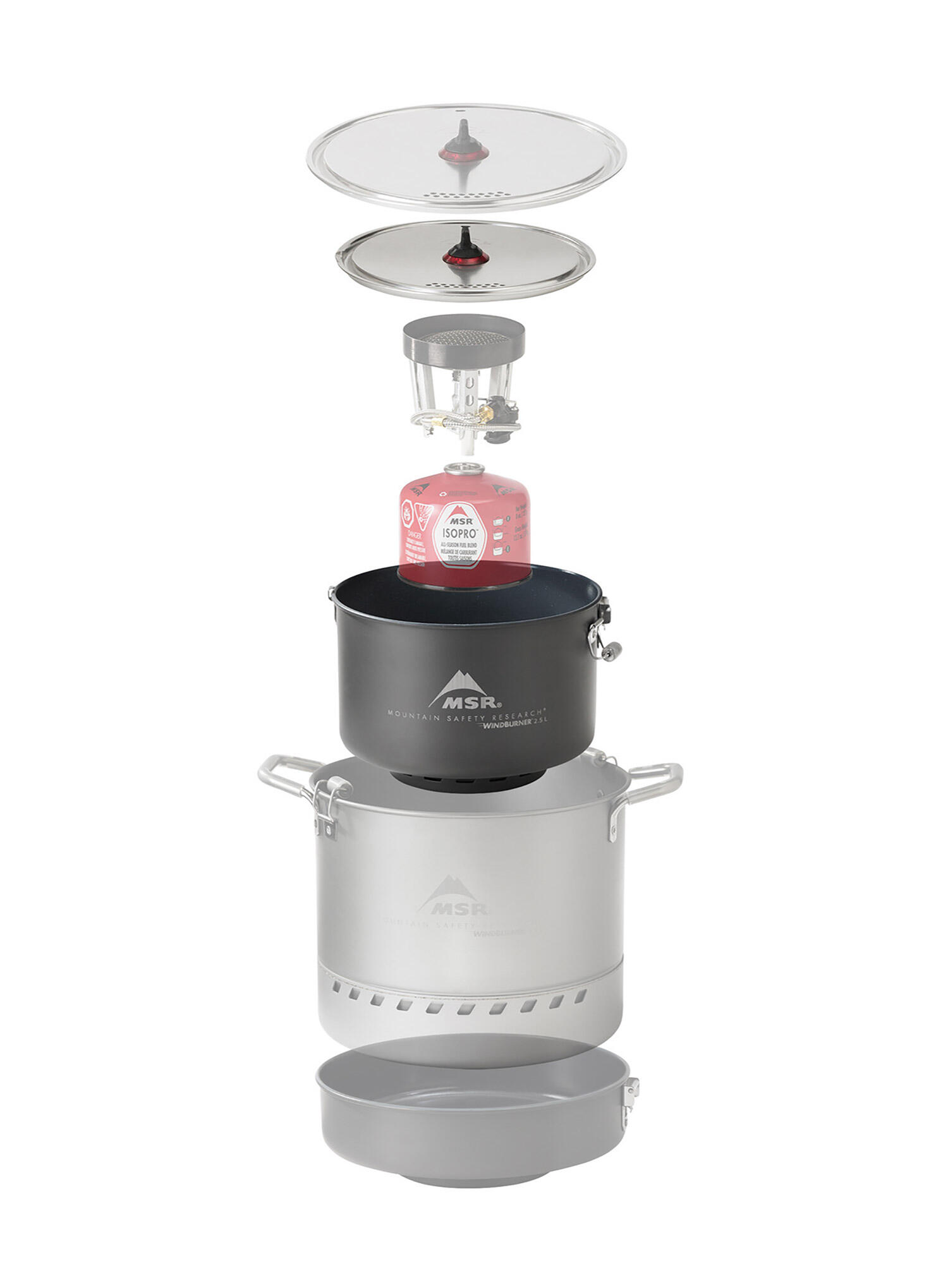 Garnek turystyczny MSR WindBurner Sauce Pot 3/5