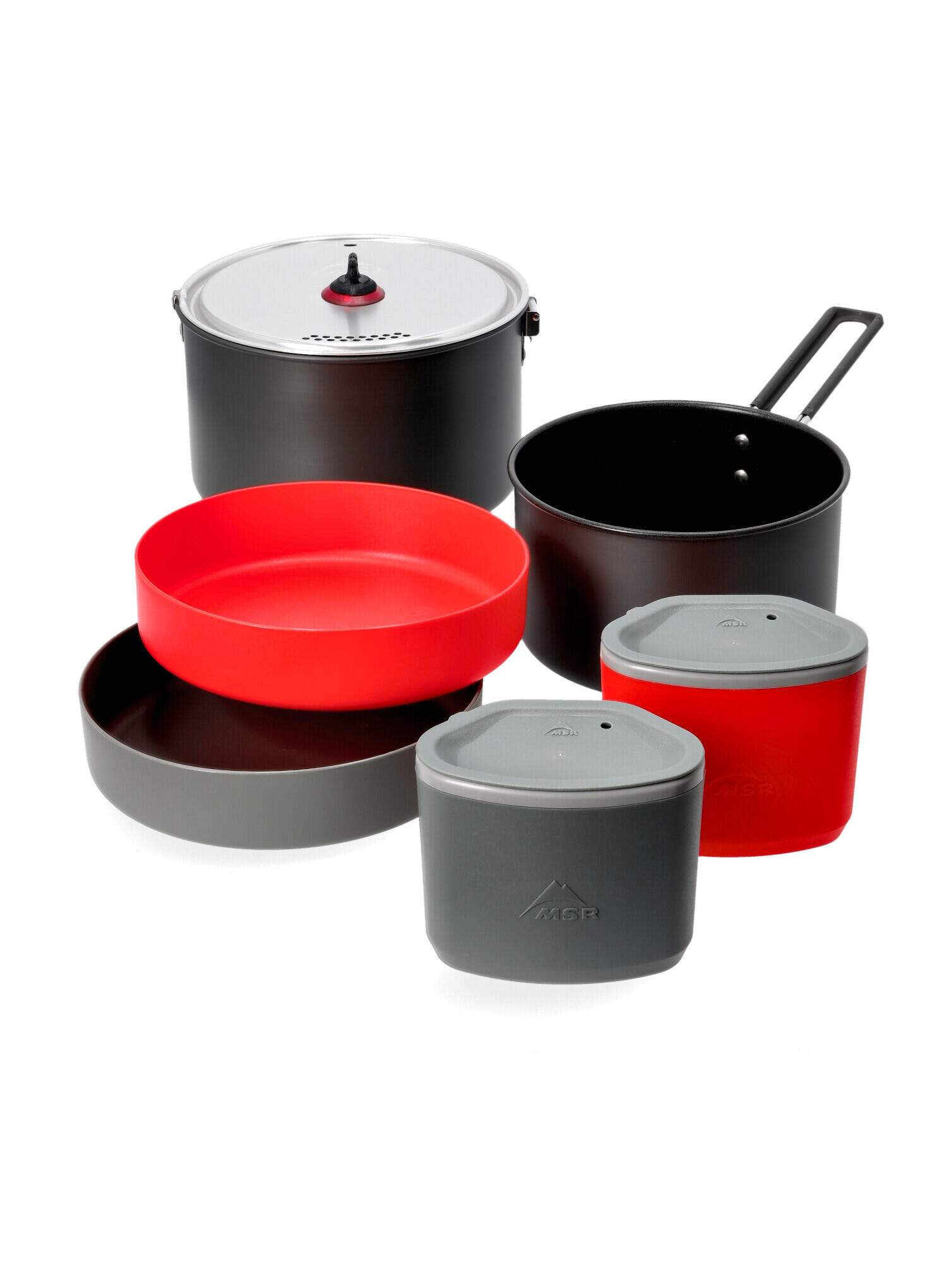 Set de cuisson MSR Quick 2 System ultraléger aluminium anodisé 1–2 pers compact 2/7