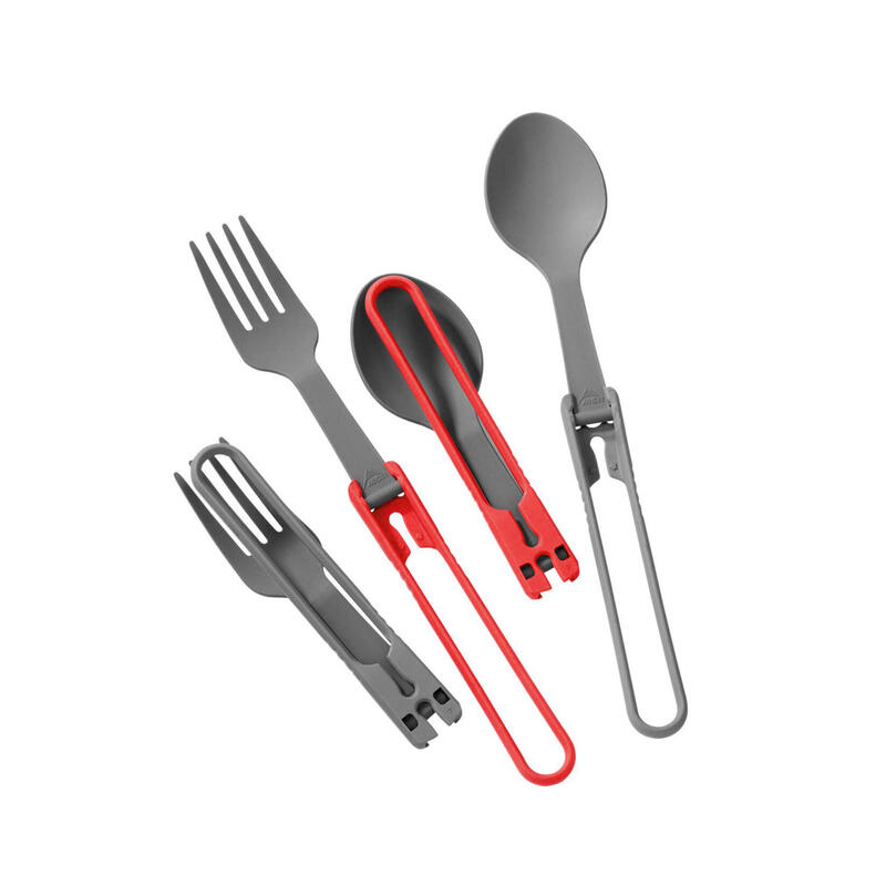 Sztućce MSR Folding Utensils Set - zestaw podwójny