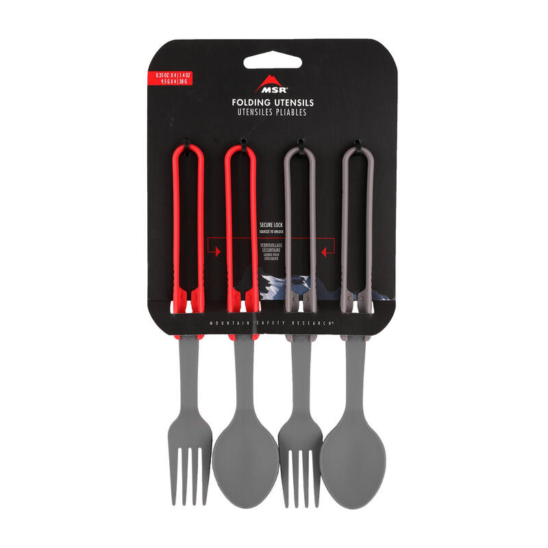 Sztućce MSR Folding Utensils Set - zestaw podwójny