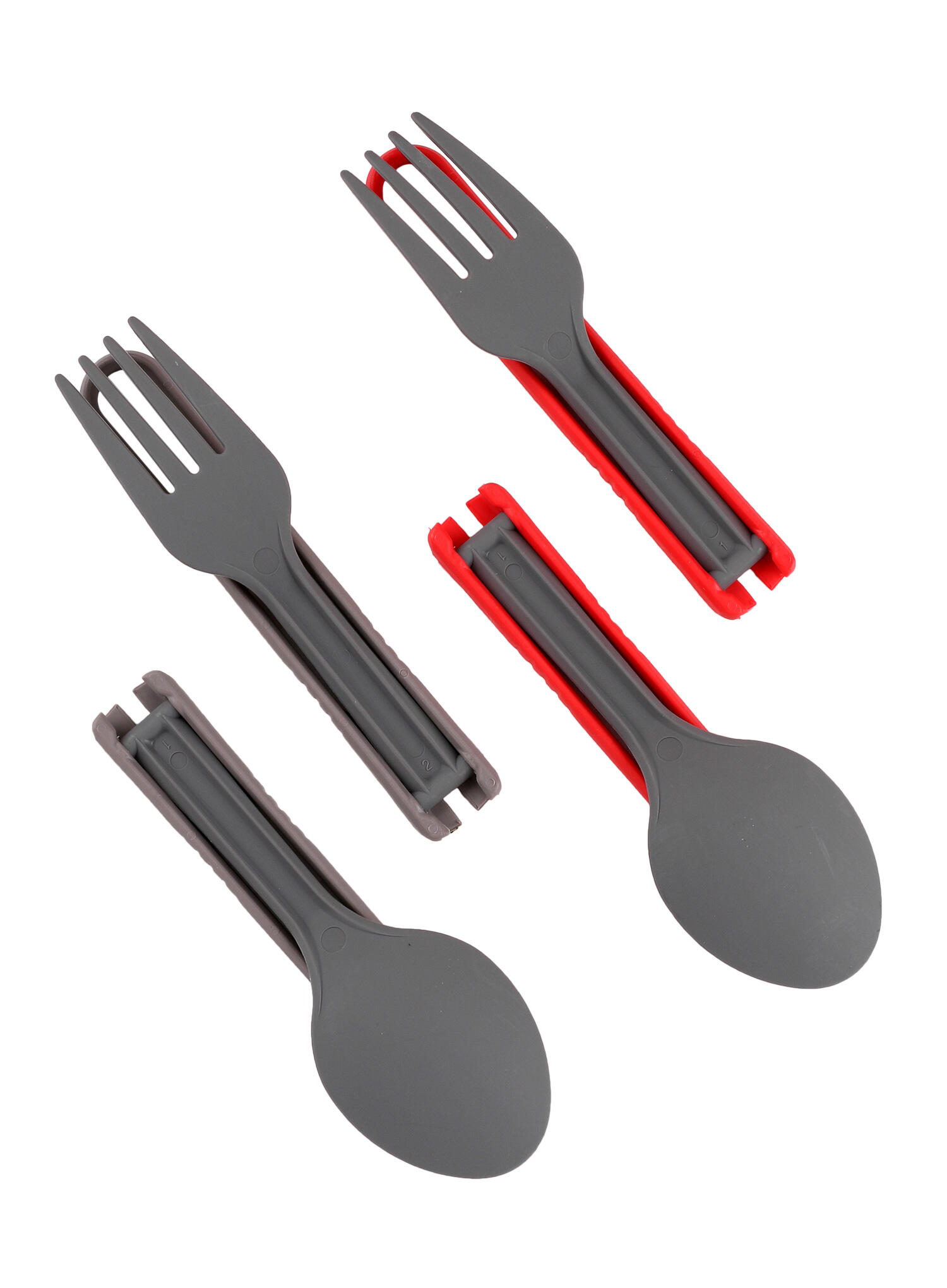 MSR faltbares Besteck-Set 4-tlg Polypropylen BPA-frei kompakt 2/4