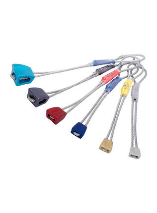 Klemmkeile Wallnut Set 3-8