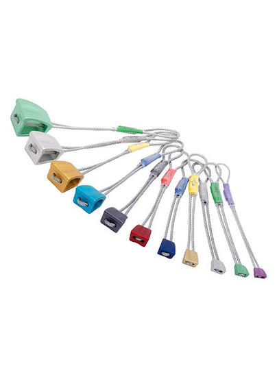 Klemmkeile Wallnut Set 1-11