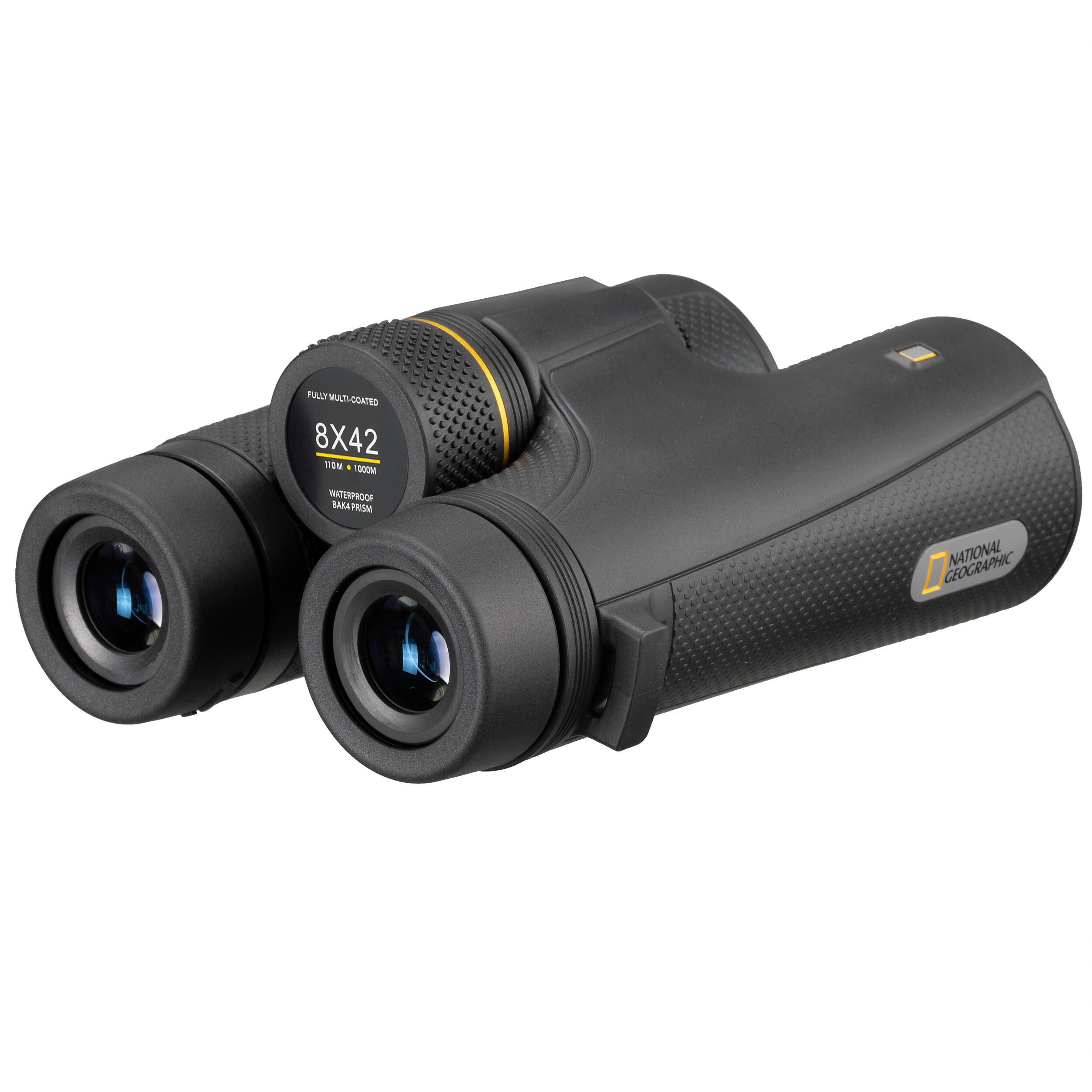 National Geographic Jumelles 8x42 Noir - Optiques Haut De Gamme Étanché Pour Observation Nature, Sport Et Plein Air