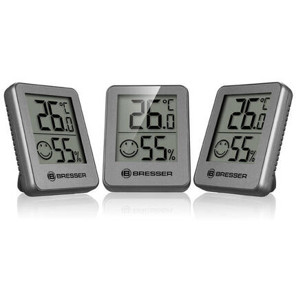 BRESSER ClimaTemp Hygro Indicator Set van 3 Thermo-/Hygrometers