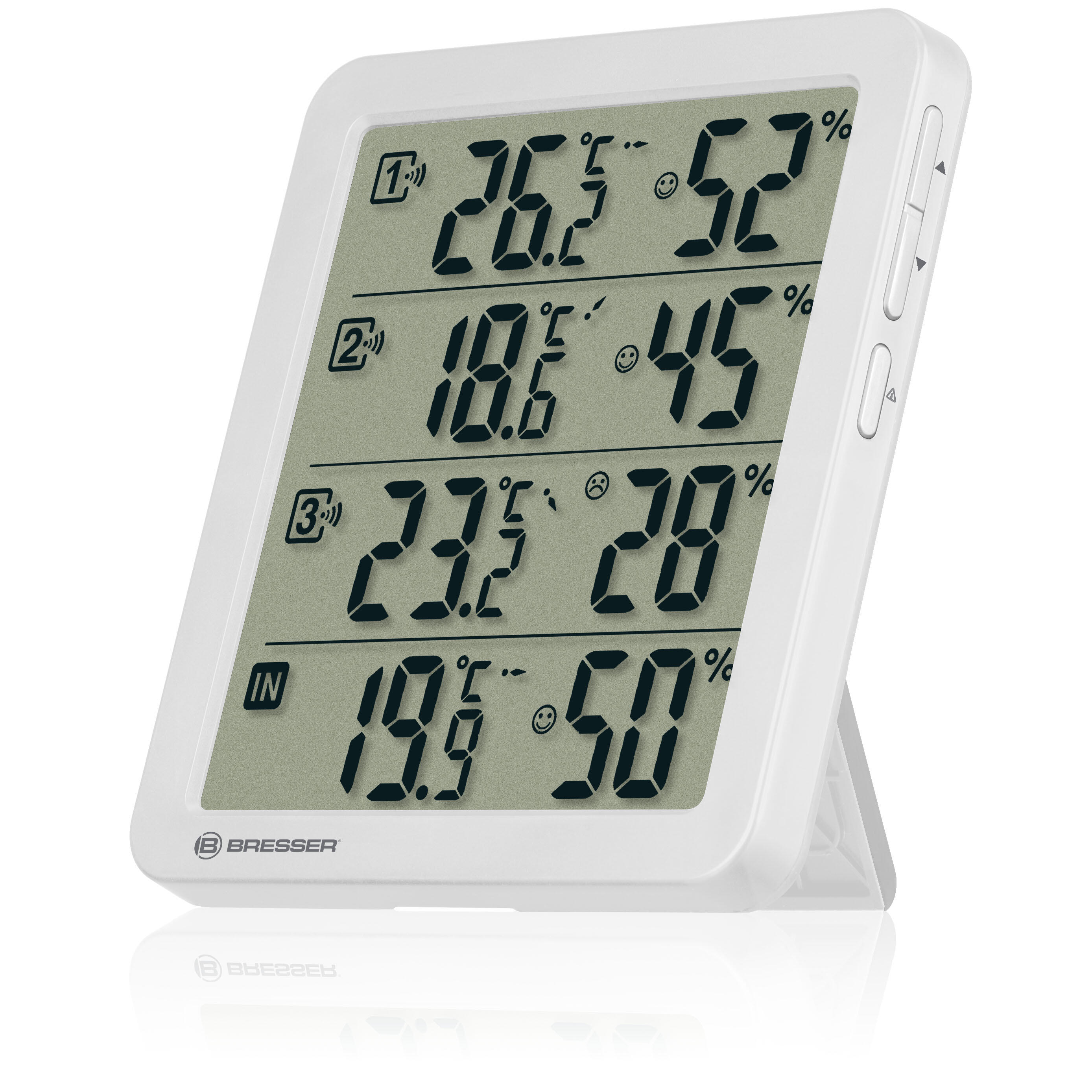 Quadro NV Thermo-/Hygromètre blanc 2/7