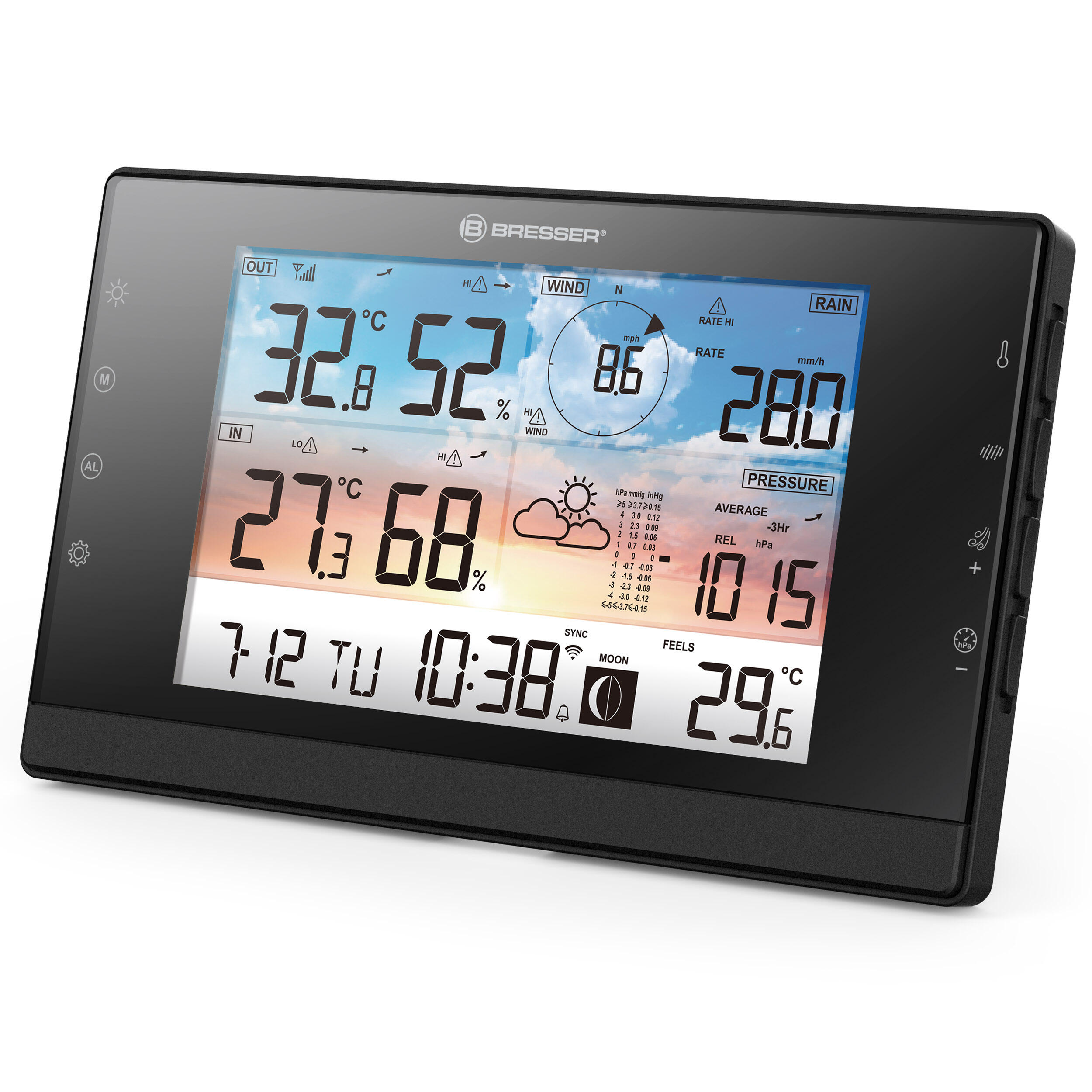 BRESSER WLAN-Wetterstation WSC mit 5-in-1-Multi-Sensor 7/7