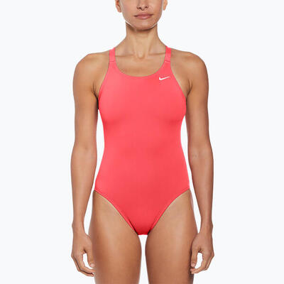 Nike hydrastrong solid fastback zwempak uit één stuk voor dames
