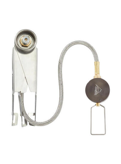 Adattatore remoto MSR LowDown in acciaio piedi pieghevoli e controllo fiamma