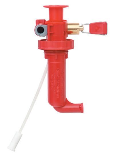 MSR DragonFly: pompe à carburant polymère renforcé légère, purge auto, pare-vent