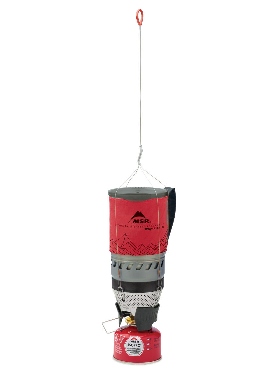 Kit suspension MSR WindBurner nylon léger 31 g, base large, tendeur coulissant 2/2