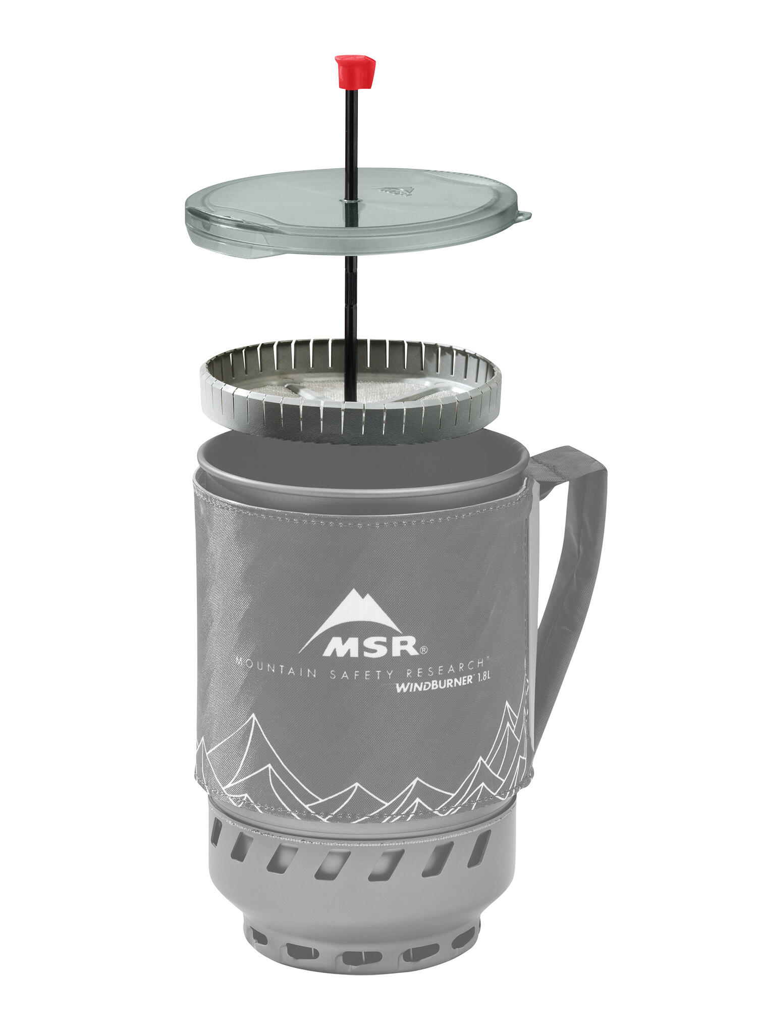 Tłok do parzenia kawy MSR Coffee Press Kit WindBurner 1.8L 2/2