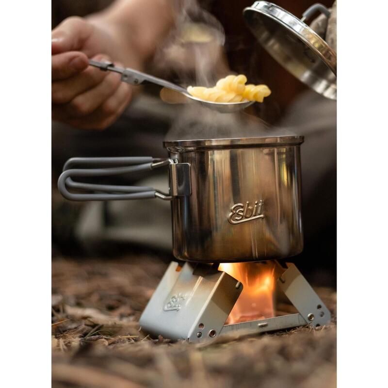 Vas inox cu capac Esbit PT625ST  625 ml