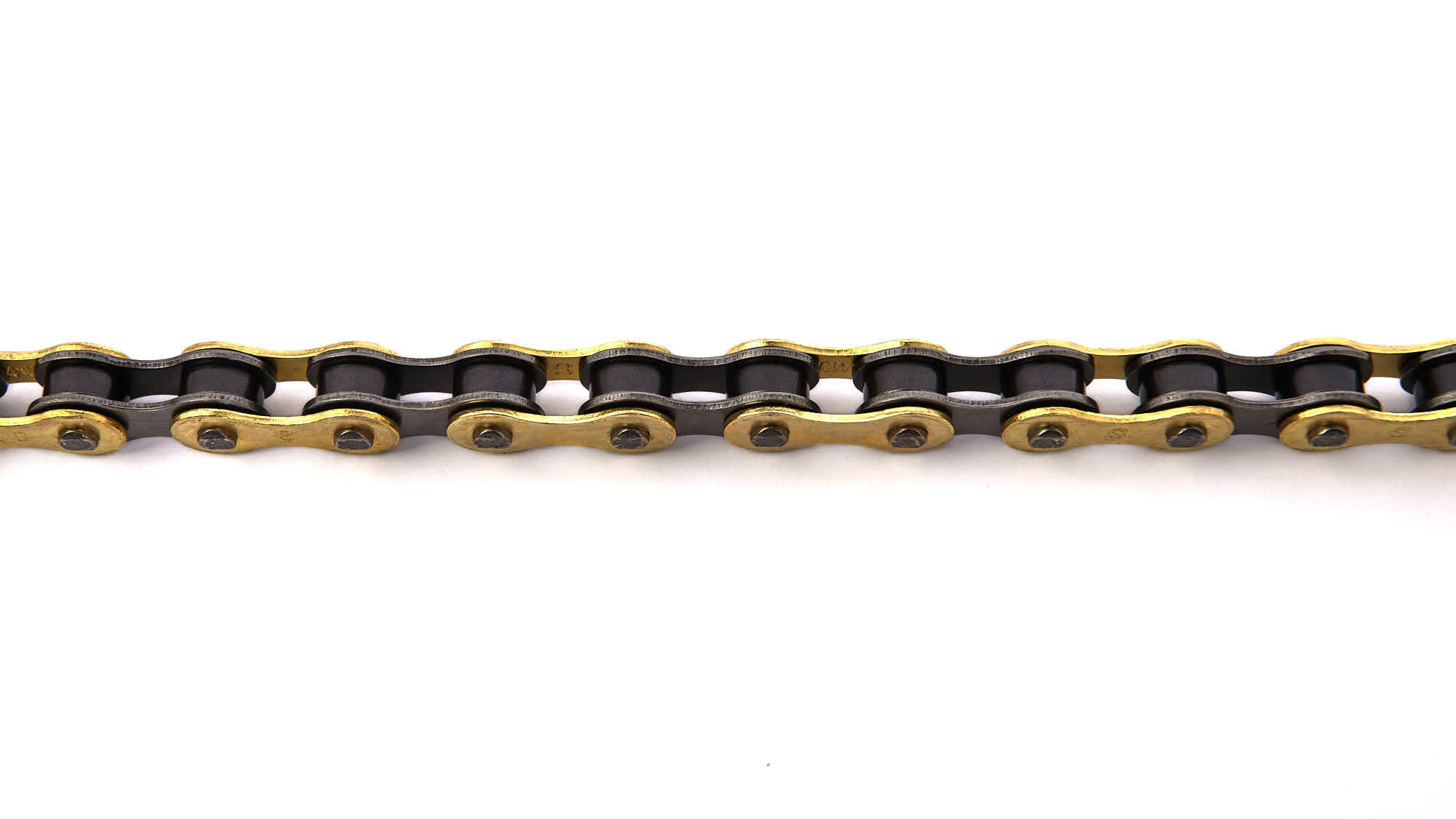 Velo  BMX  Kette 112 1/2 x 1/8" gold - I4 3/4