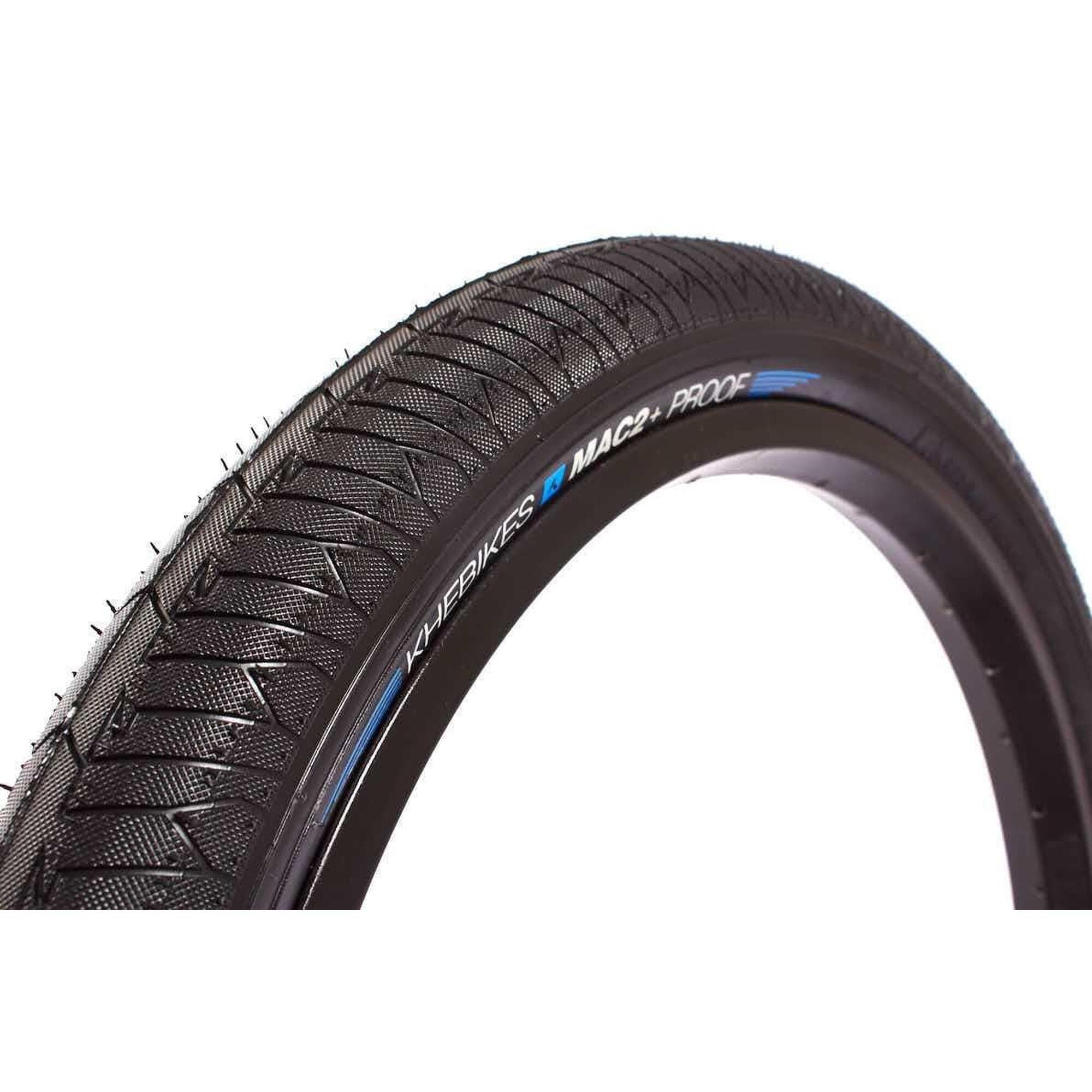 Khebikes - Pneu Bmx Mac2+ Proof Noir 20"x2,30" Khebikes - Pneu - Bleu|noir - Taille Unique - Decathlon