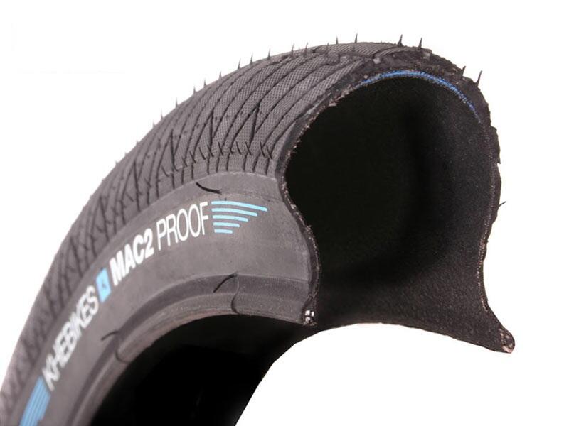 NEUMÁTICO BMX MAC2+ PROOF NEGRO 20 "x2.30" KHEBIKES 4/4