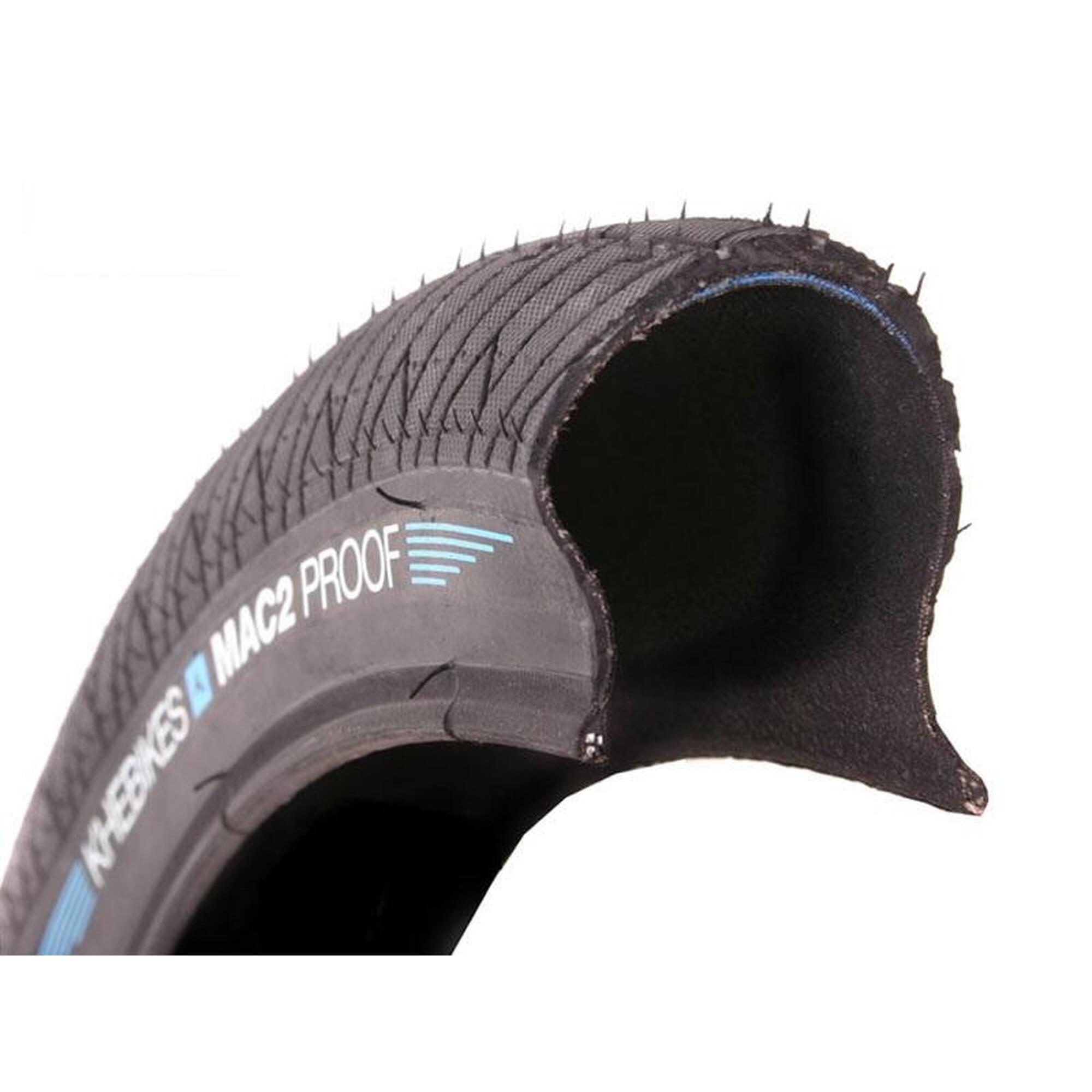 Anvelopă BMX MAC2+ PROOF BLACK 20 "x2.30" KHEBIKES