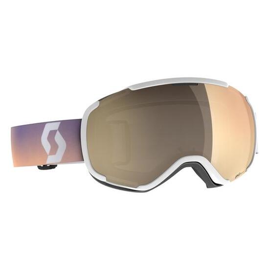 Scott Faze II LS Skibril - Wit/Roze
