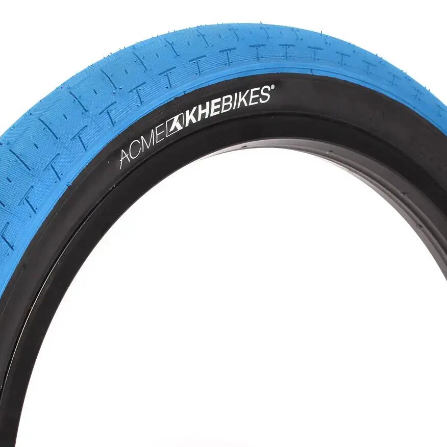 ACME BMX TYRES 20 x 2.40 INCHES BLUE-BLACK KHEBIKES