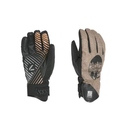 LEVEL Gants de ski SUBURBAN - Marron