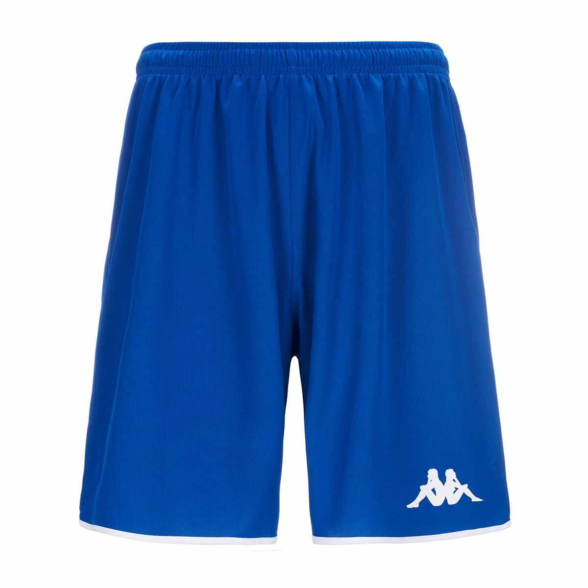 Kappa - Short Basketball Homme Dumpo Bleu - Short - Blanc|bleu|multicolore - Decathlon