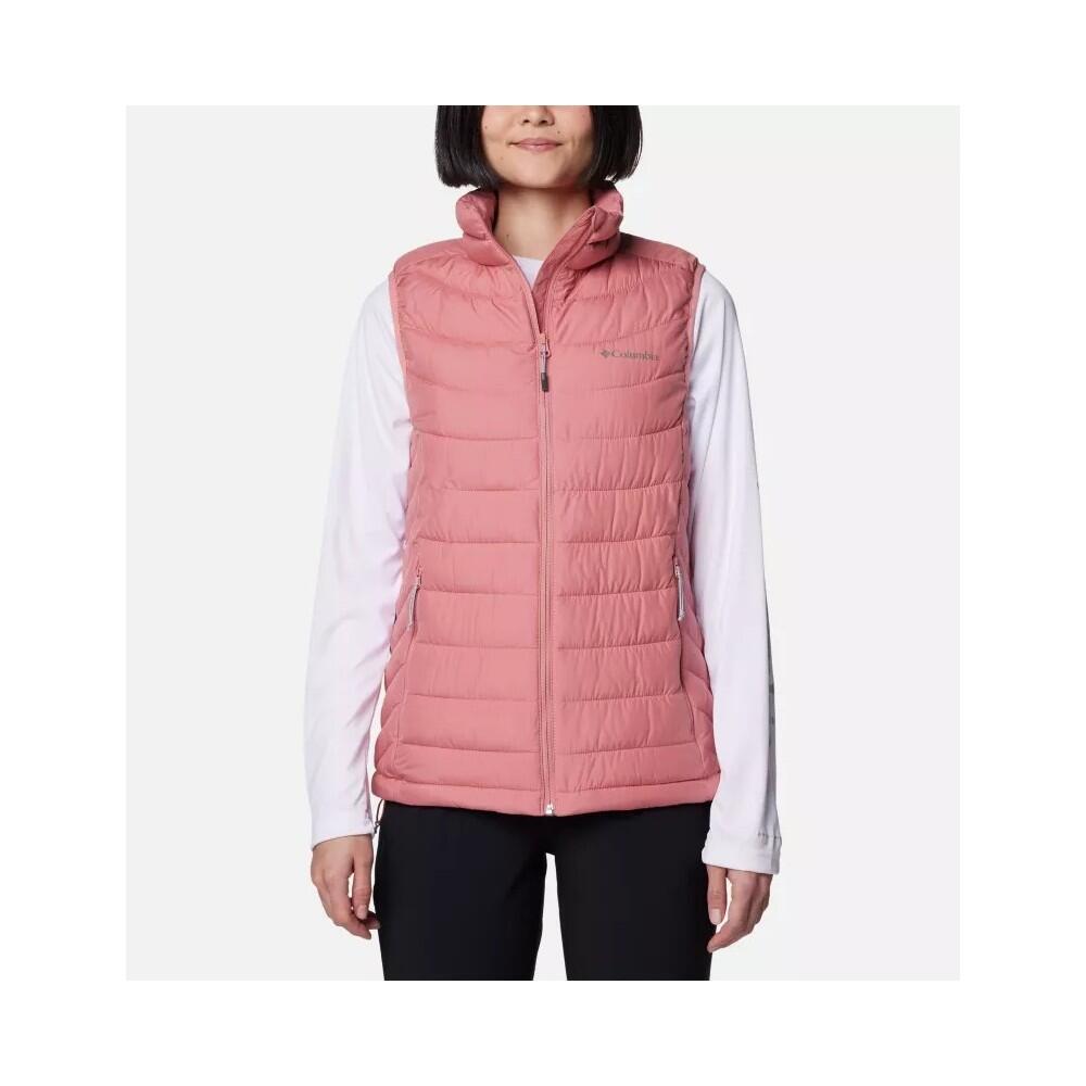 Columbia - Columbia Gilet Isolé Powder Lite™ Ii Femme - Pink Agave - Gilet Sans Manche - Rose - 42 M/l - Decathlon