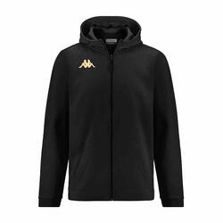 Veste à capuche manches longues garçon Giordizi noir