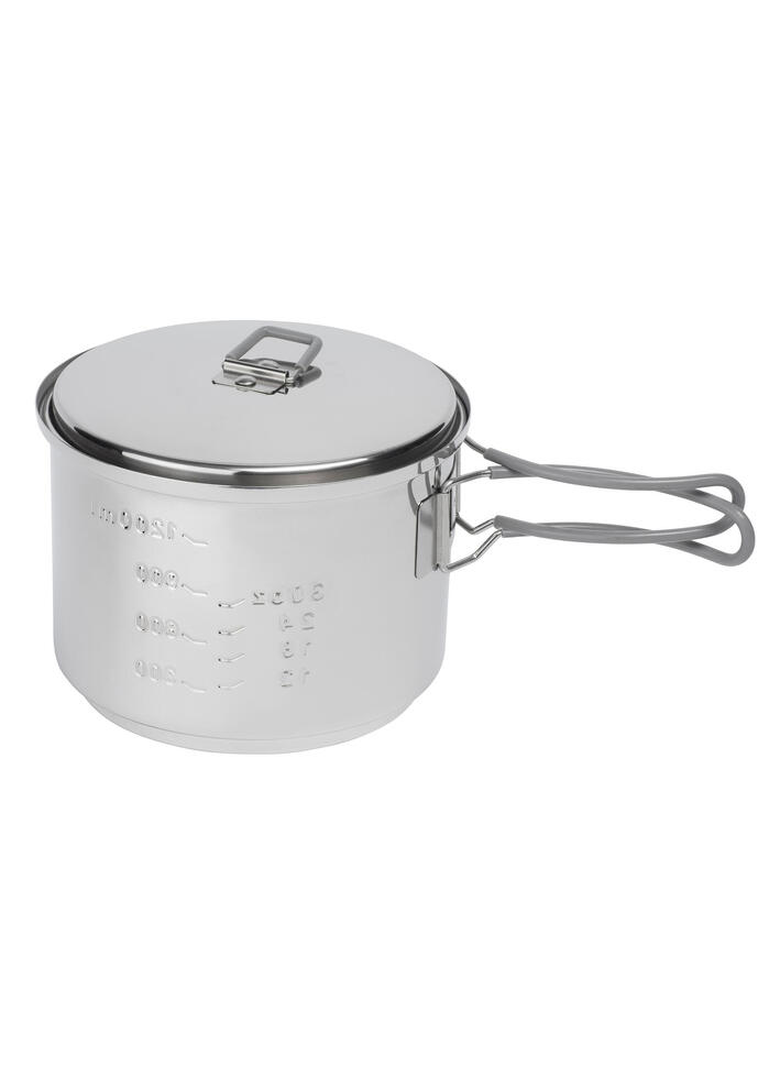 Zestaw do gotowania Esbit Cookset with Alcohol Burner 1500 ml - steel