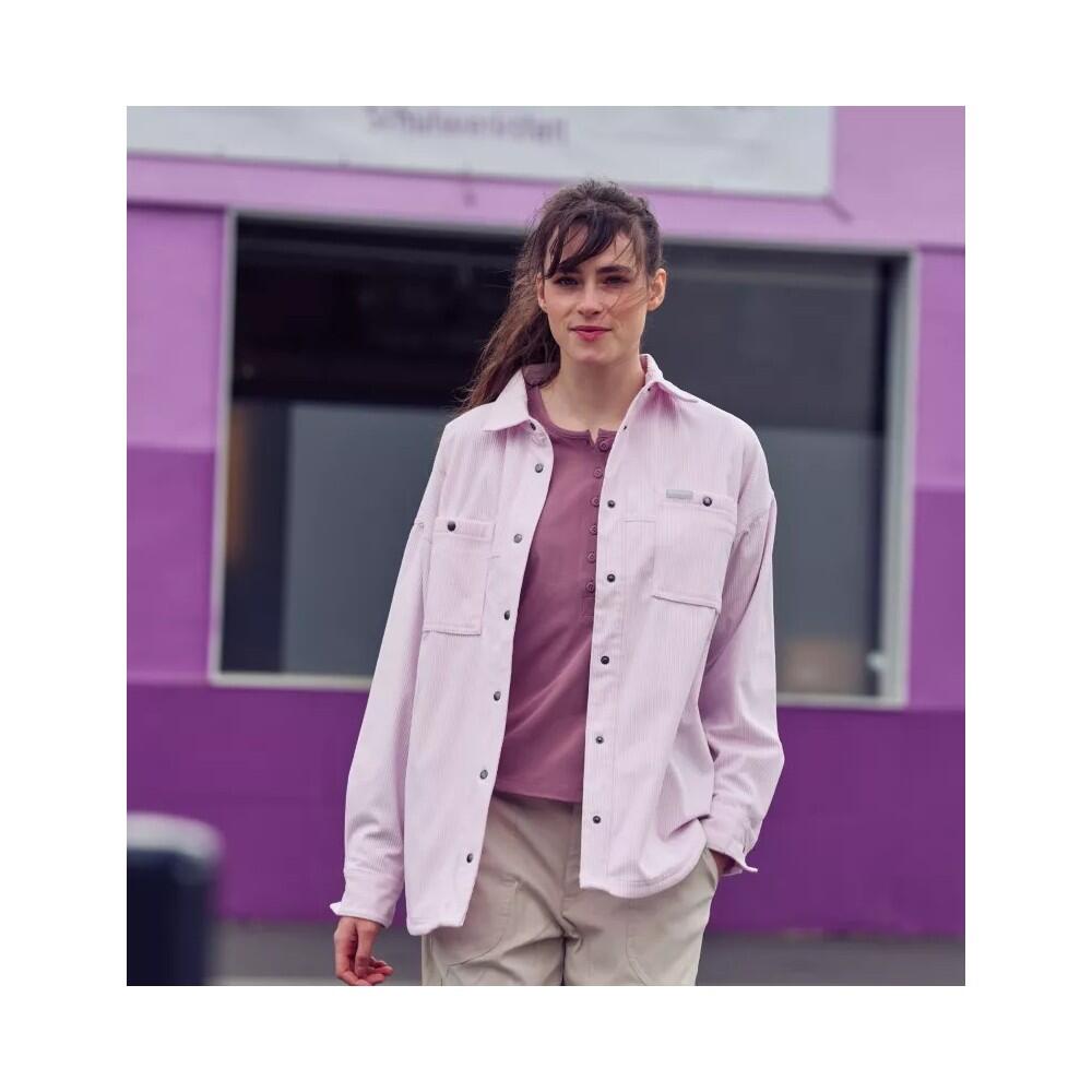 COLUMBIA Surchemise en Velours Côtelé Blue Point Creek™ Femme - Pink Dawn 3/7