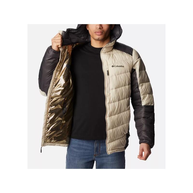 COLUMBIA Doudoune à Capuche Labyrinth Loop™ Homme - DARK STONE/SHARK 4/5