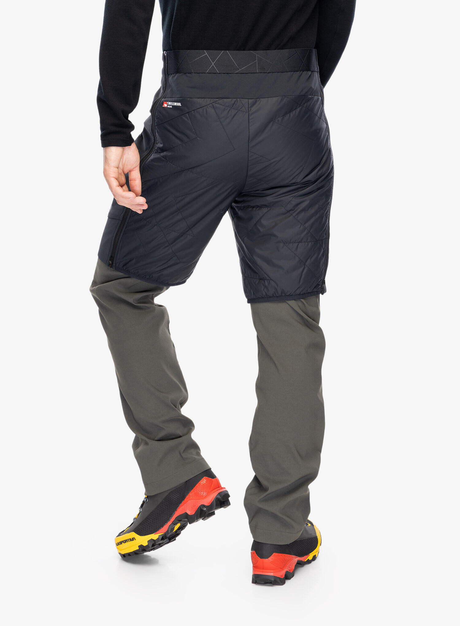 Spodenki ocieplane męskie Ortovox Swisswool Piz Boe Shorts 2/6