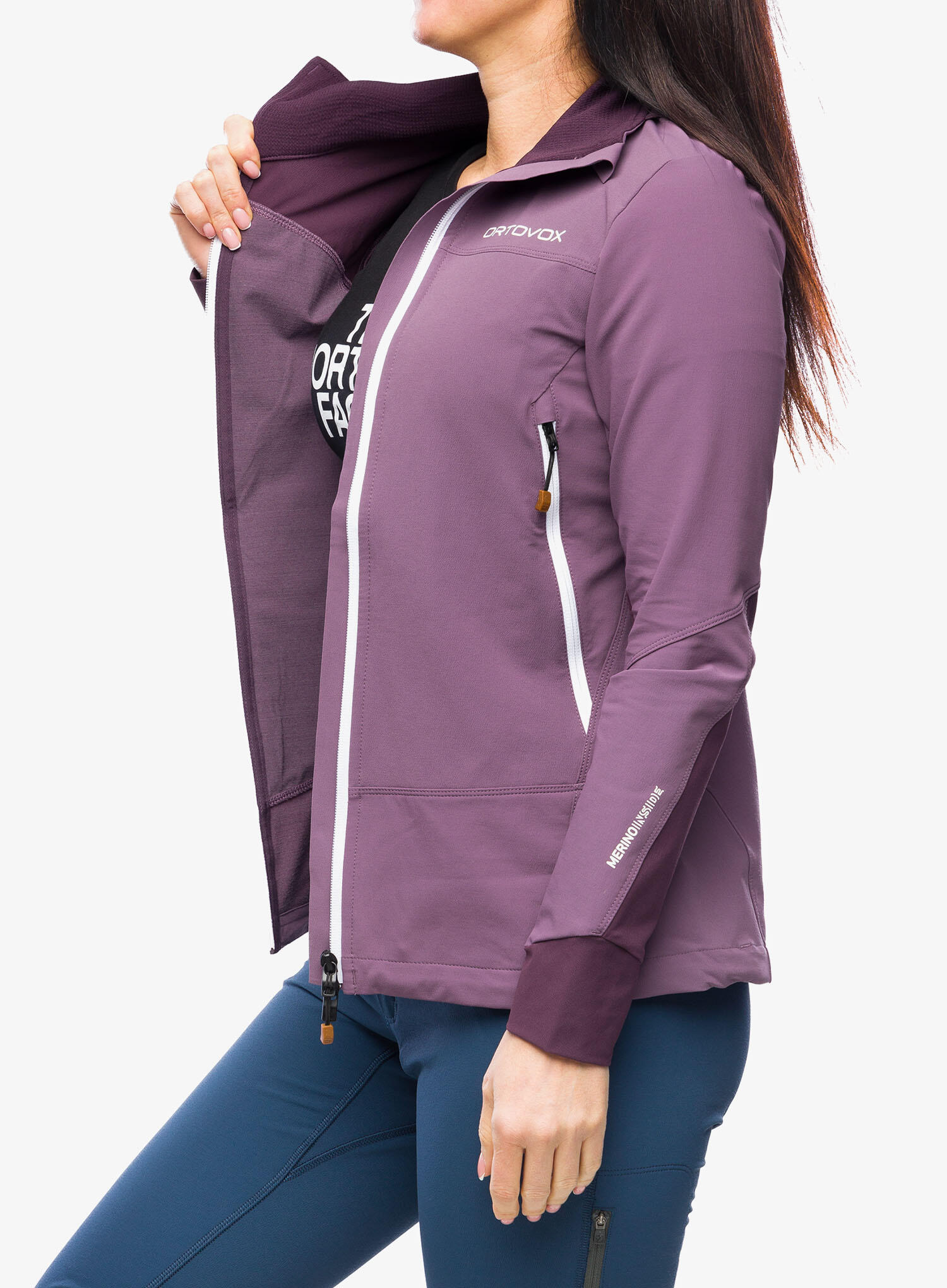Softshell damski Ortovox Pala Hooded Jacket 6/7