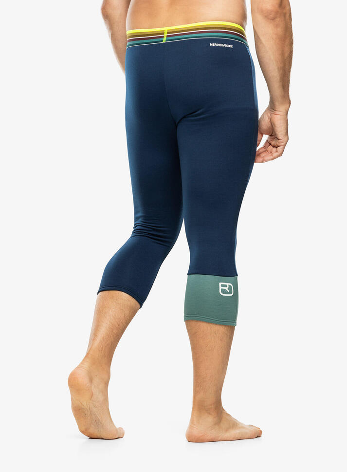Legginsy termoaktywne męskie Ortovox Fleece Light Short Pants