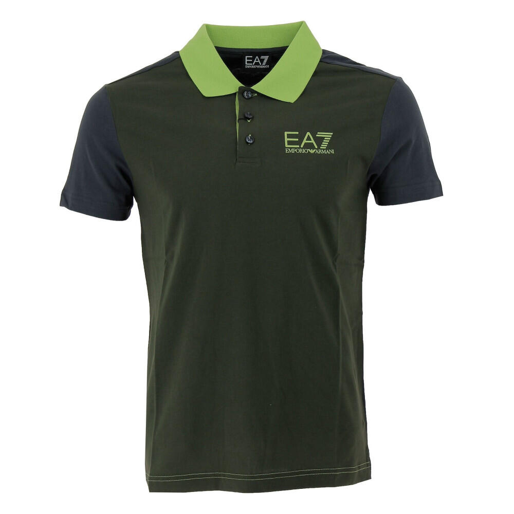Ea7 - Polo Ea7 Emporio Armani - Polo Manches Courtes - Vert - 38 S - Decathlon