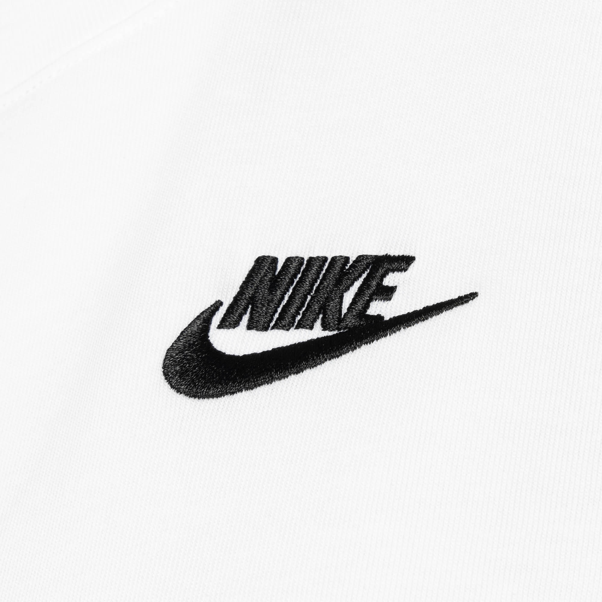 NIKE T-SHIRT DA UOMO WHITE 3/4