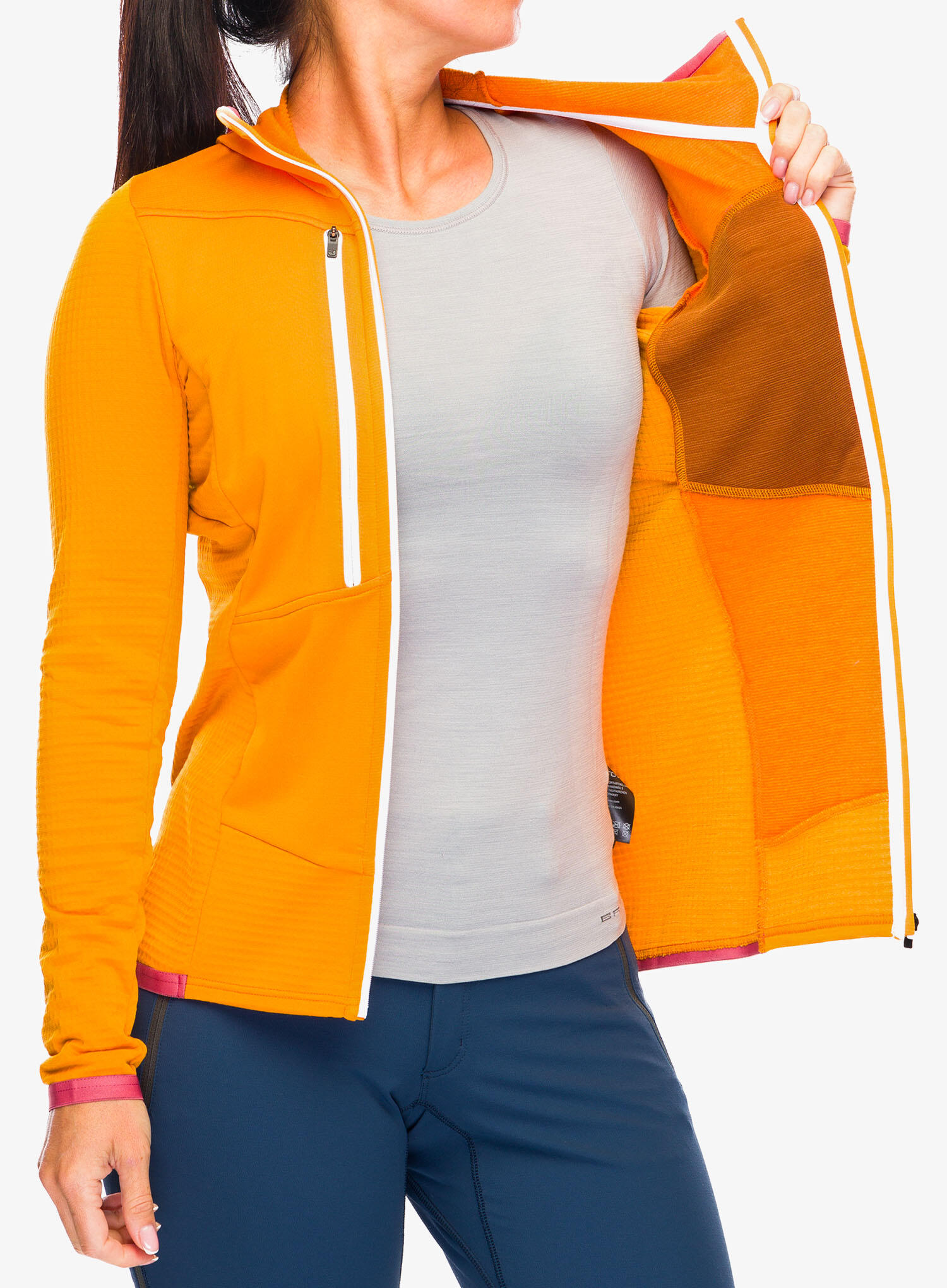 Bluza damska Ortovox Fleece Grid Hoody 5/7