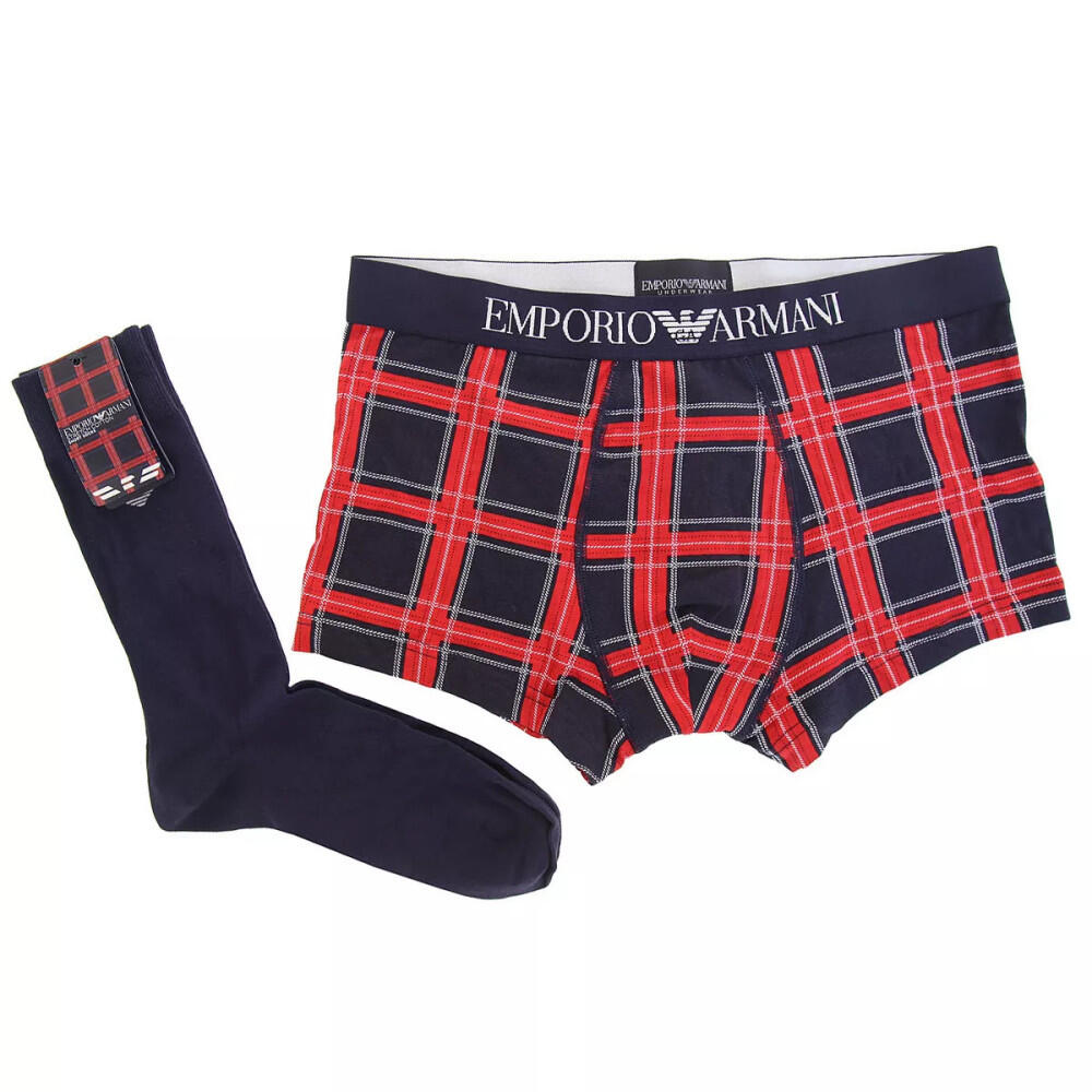 Ea7 - Ensemble Boxer Et Chaussette Ea7 Emporio Armani - Caleçon - Noir - L - Decathlon