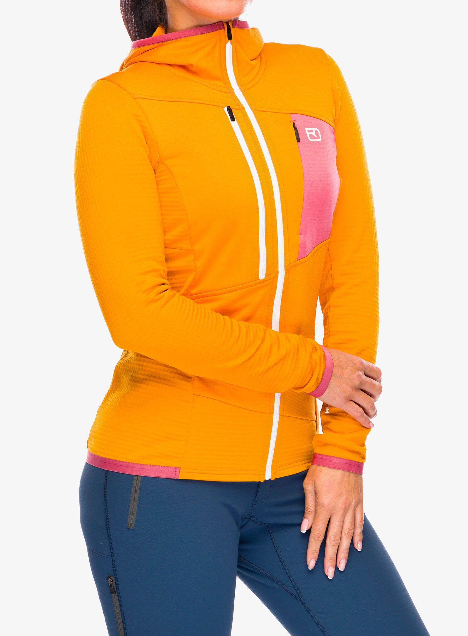 Bluza damska Ortovox Fleece Grid Hoody 3/7