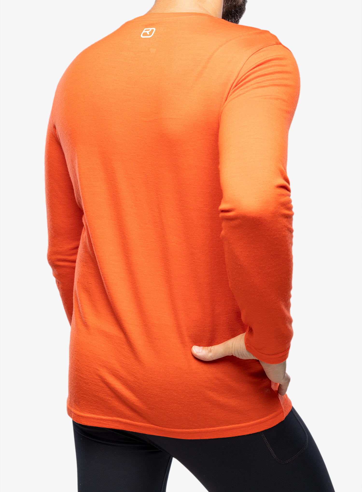Longsleeve męski Ortovox 185 Merino Brand Outline LS 2/6