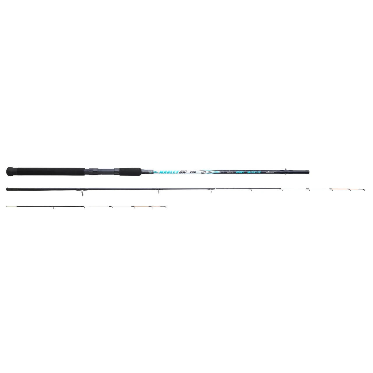 Conjunto Pesca Embarcada Cana Sunset Marley SW 2,40m e Carreto Shizuka 50FD 2/3