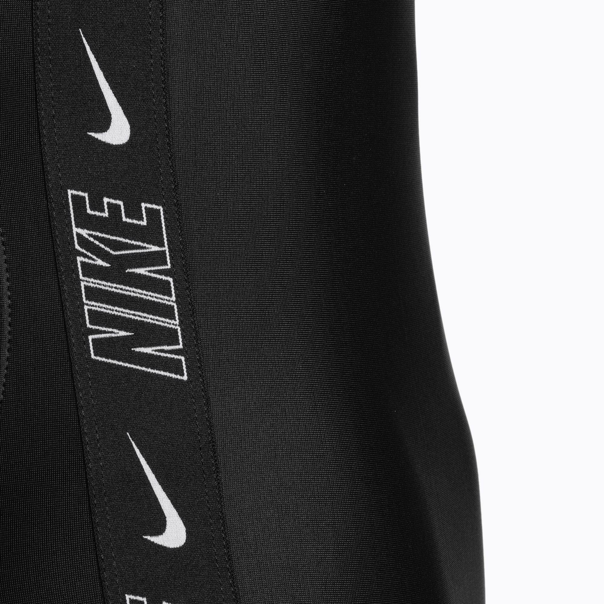 Nike Swim Fastback Dames 1-delig Zwempak Zwart 3/5