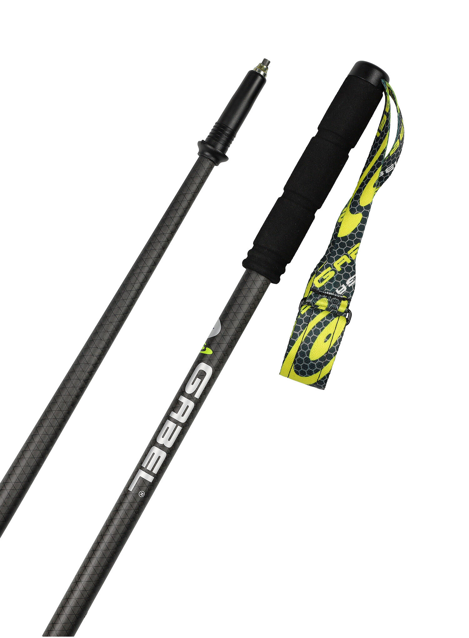 Bastón de trail running VIPER 3S R (1 PAR) Gabel negro 3/6